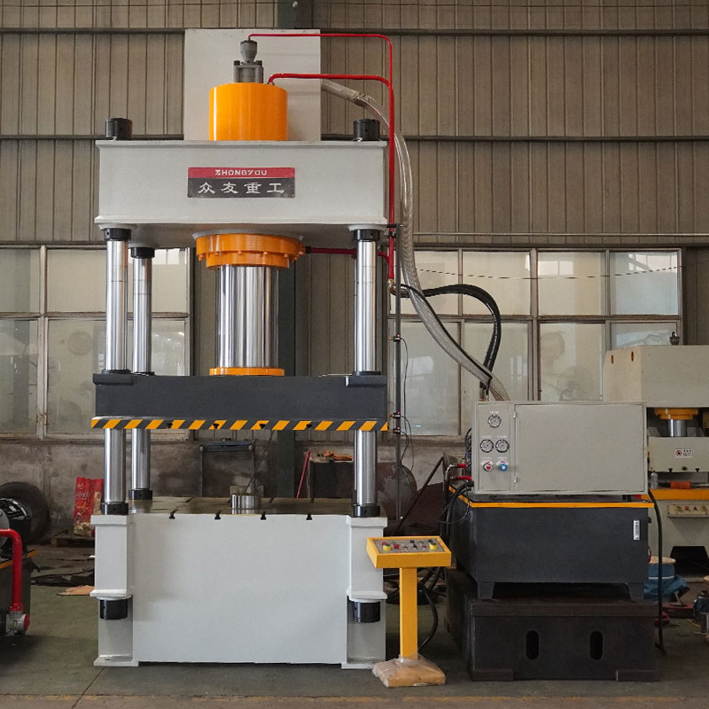 Hydraulic press for steel plate water tank Three beam and four column hydraulic pressure machine