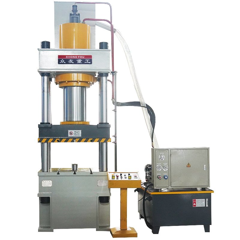 Four-column hydraulic press