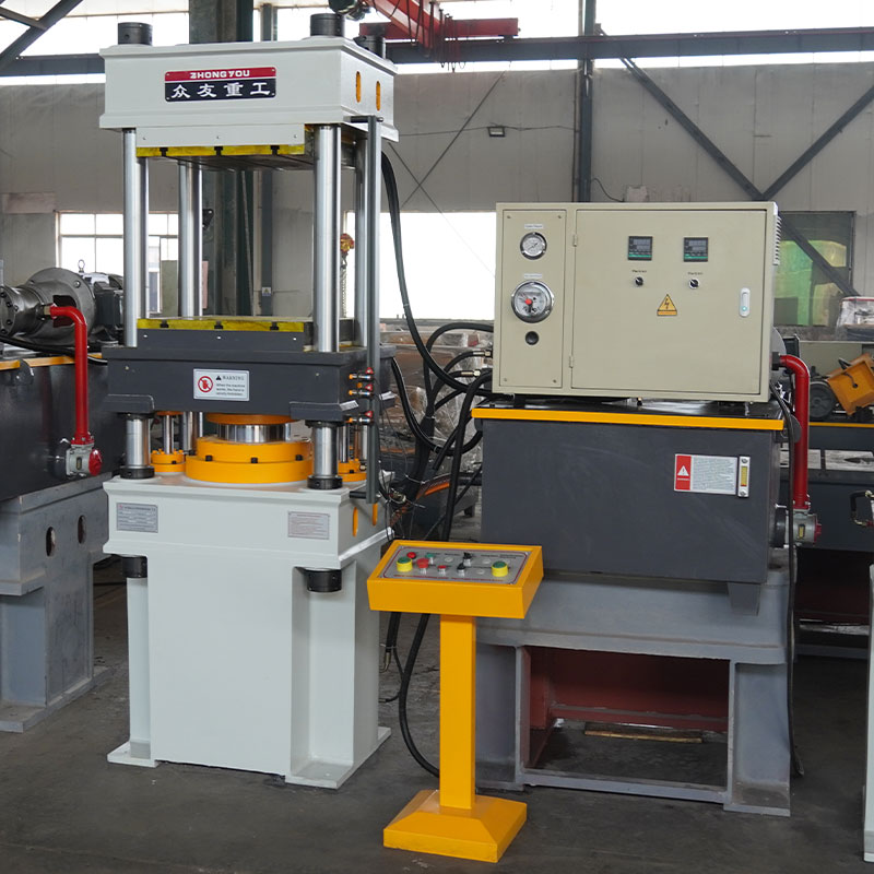 Two beams and four columns carbon fibre auto parts hydraulic presses