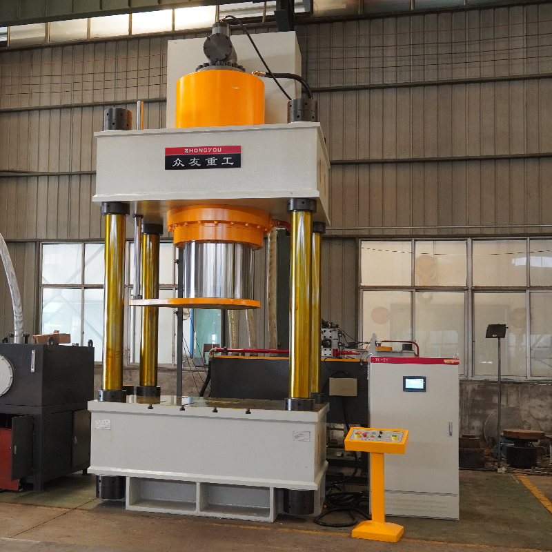 Multi-functional two-two four-column vacuum pressurized sintering furnace hydraulic presses
