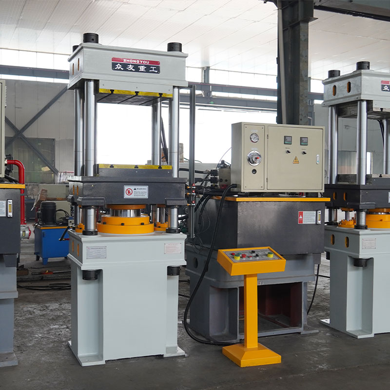 Two beams and four columns carbon fibre auto parts hydraulic presses