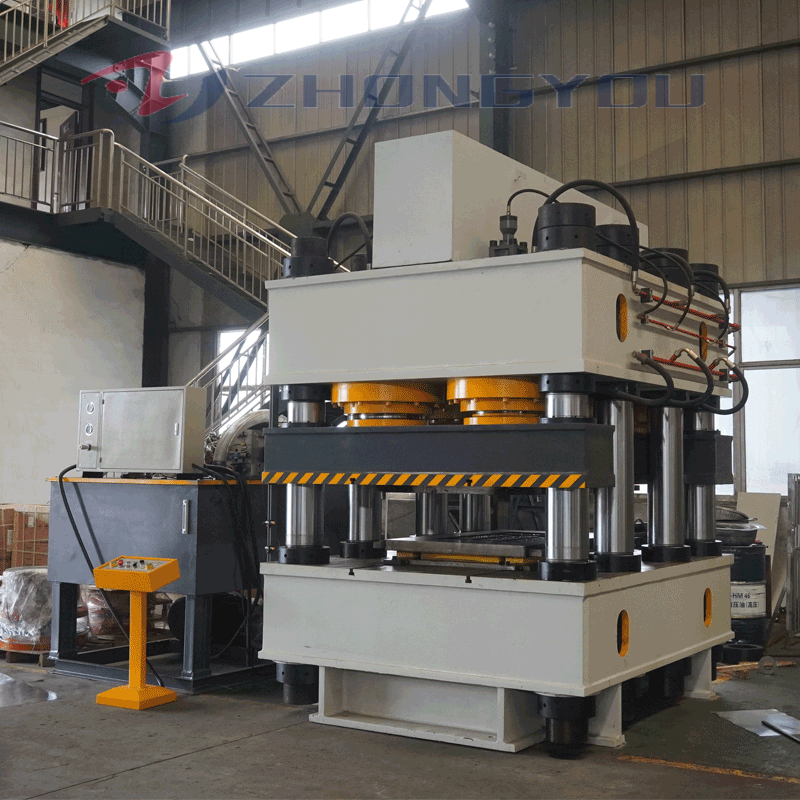 Embossing machine for door panels Pressure machine