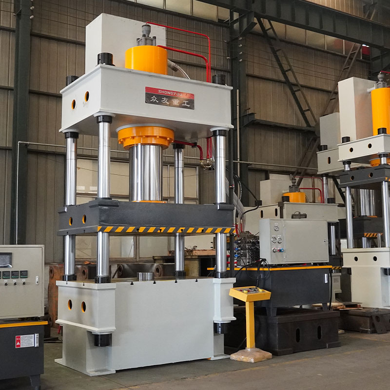 Hydraulic press for steel plate water tank Three beam and four column hydraulic pressure machine