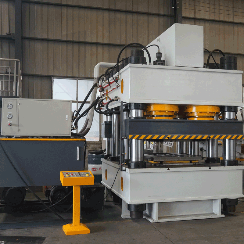 Embossing machine for door panels Pressure machine