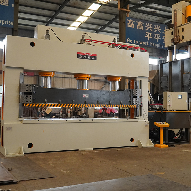 Container Side Plate Press 630 tons frame hydraulic presses