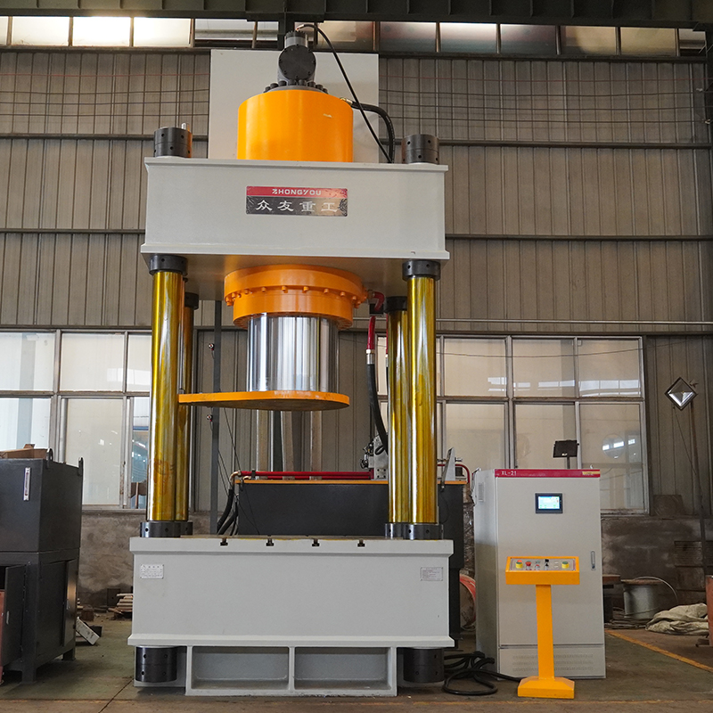 Multi-functional two-two four-column vacuum pressurized sintering furnace hydraulic presses