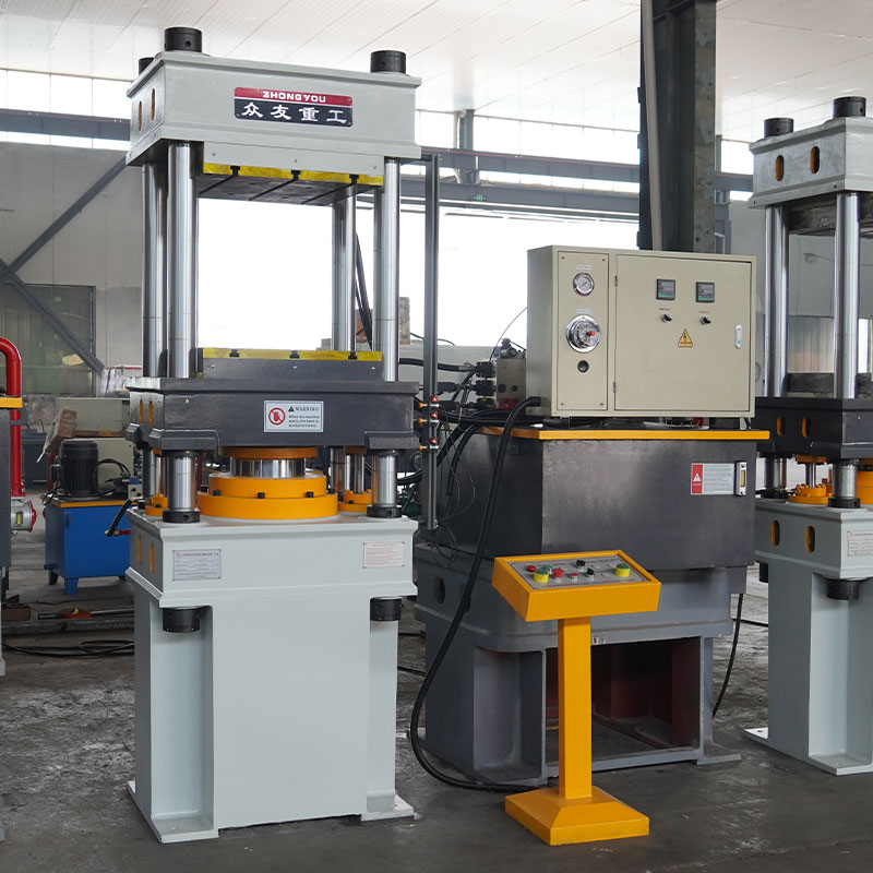 Two beams and four columns carbon fibre auto parts hydraulic presses