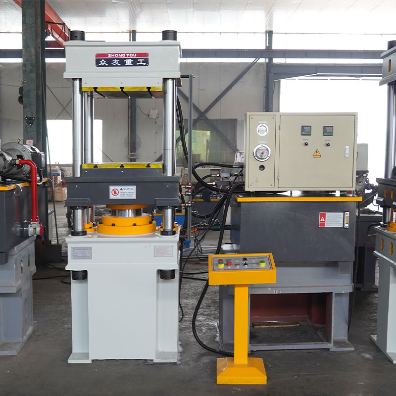 Two beams and four columns carbon fibre auto parts hydraulic presses