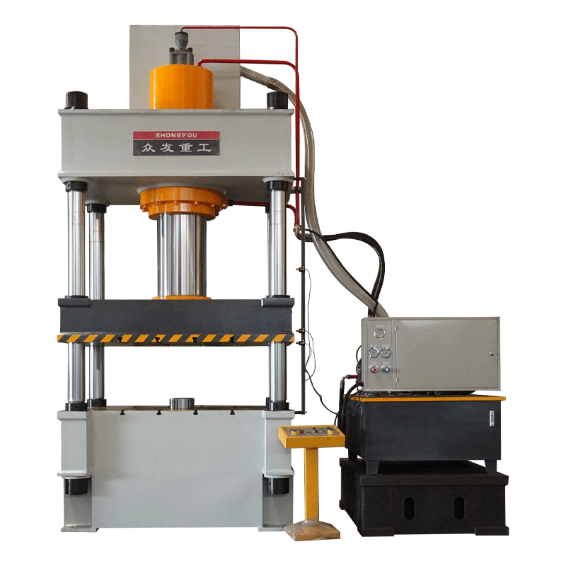 Hydraulic press for steel plate water tank Three beam and four column hydraulic pressure machine