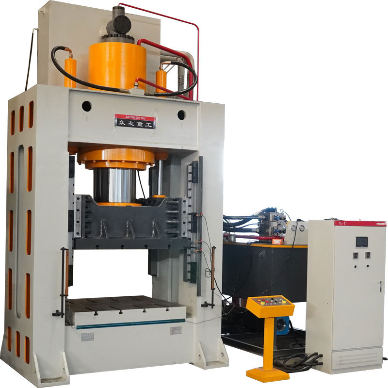 Frame hydraulic press
