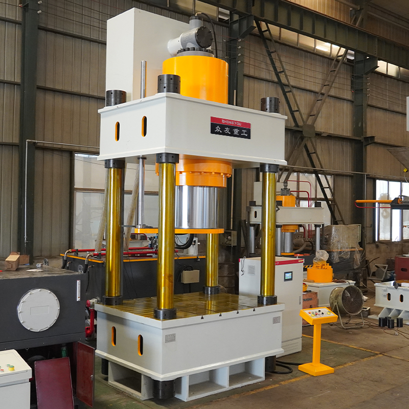 Multi-functional two-two four-column vacuum pressurized sintering furnace hydraulic presses