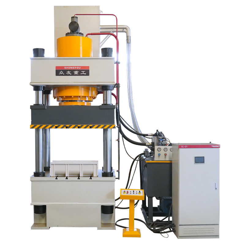 Heat press for u-shape gutter