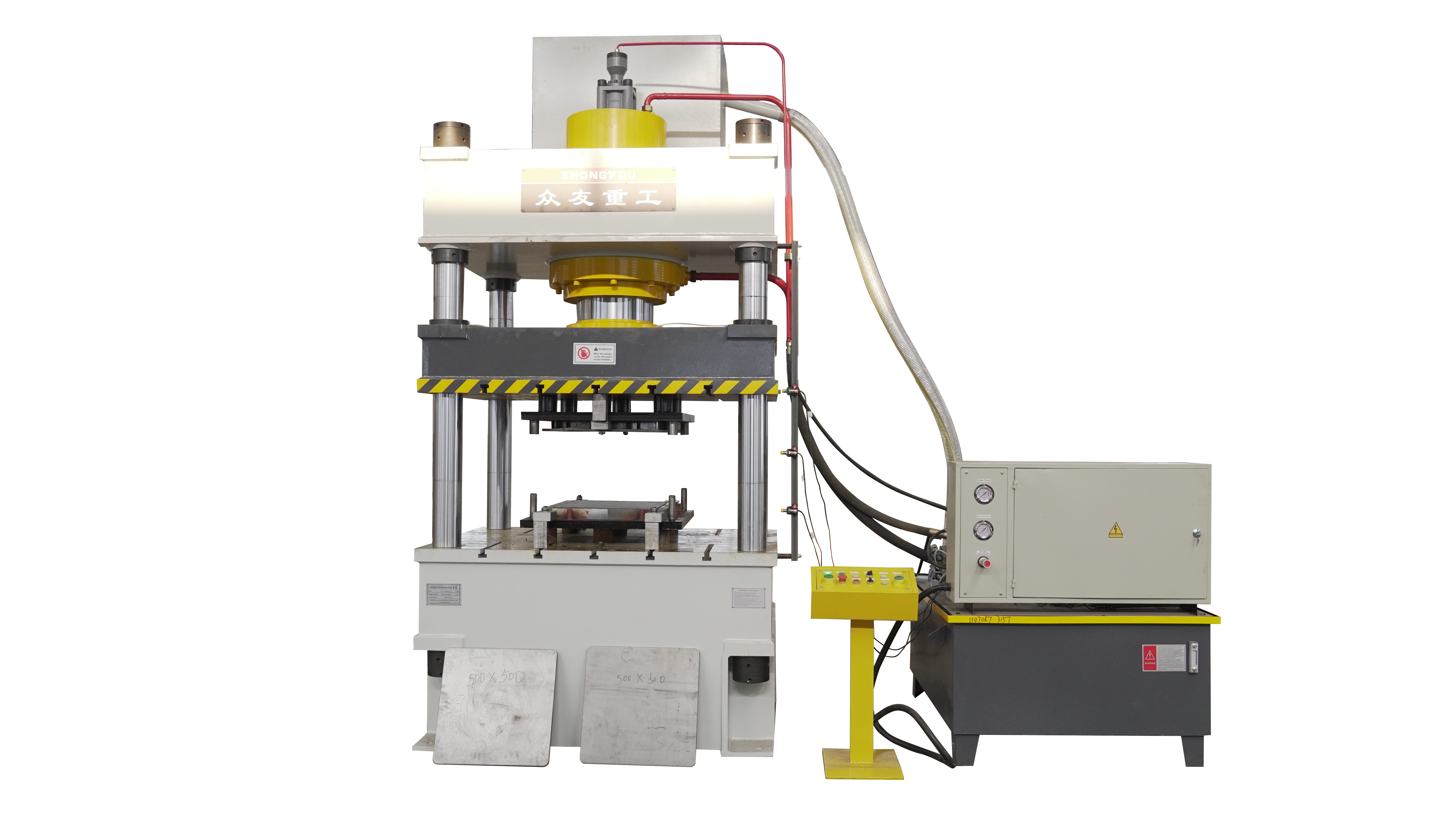 400T Metal traffic safety sign stamping machine  road sign road sign making hydraulic press machine