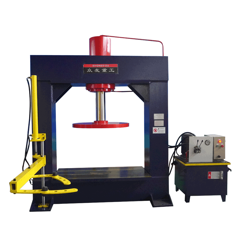 200 ton solid tire disassembly and assembly hydrau
