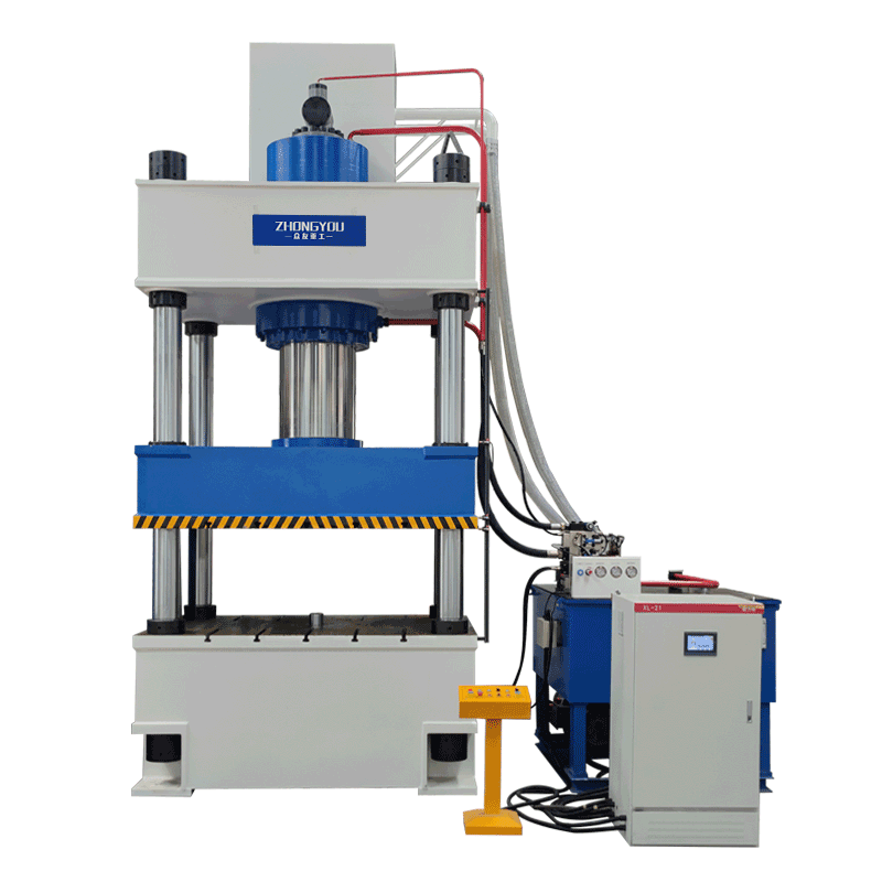 Stainless steel water tank hydraulic press 800 four-column hydraulic presses