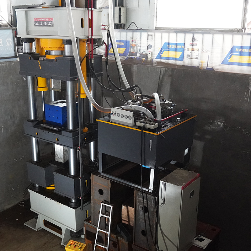800 tons sagger hydraulic press