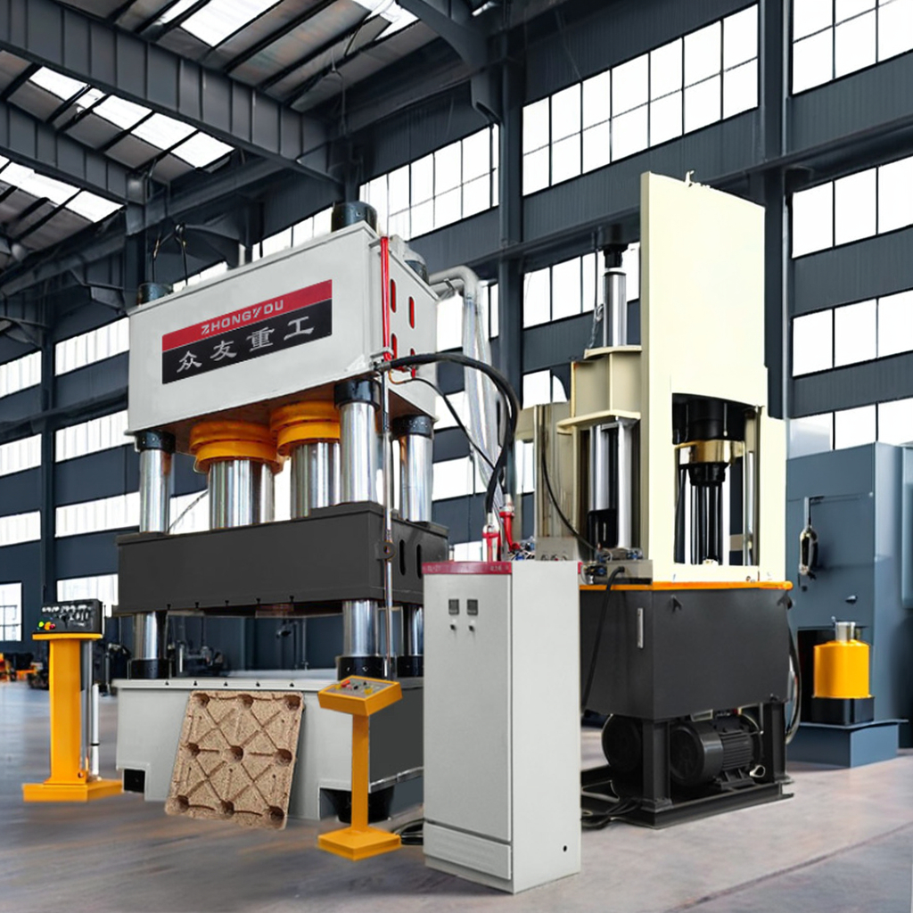 Wood chip pallet hydraulic press Coconut shell pallet