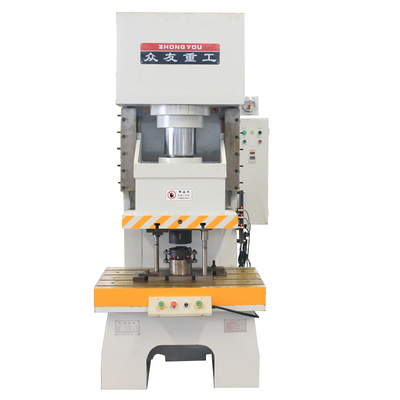 125 ton Hydraulic Punch Press for Anchor Rod Tray_Zhongyou Heavy Industry