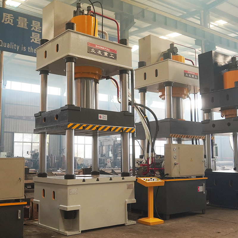 SMC resin manhole cover hot press molding 500 tons hydraulic pressure machine