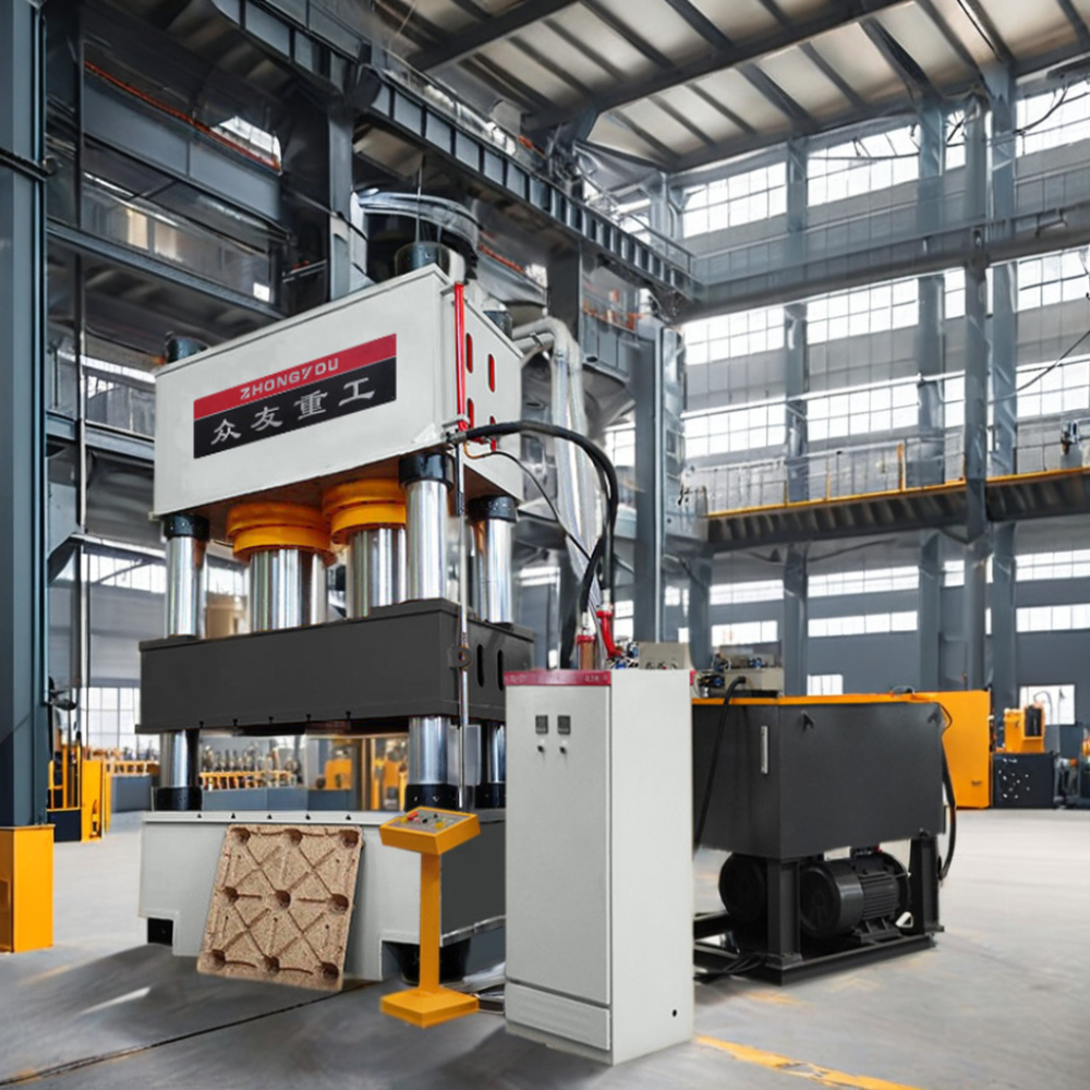 Wood chip pallet hydraulic press Coconut shell pallet