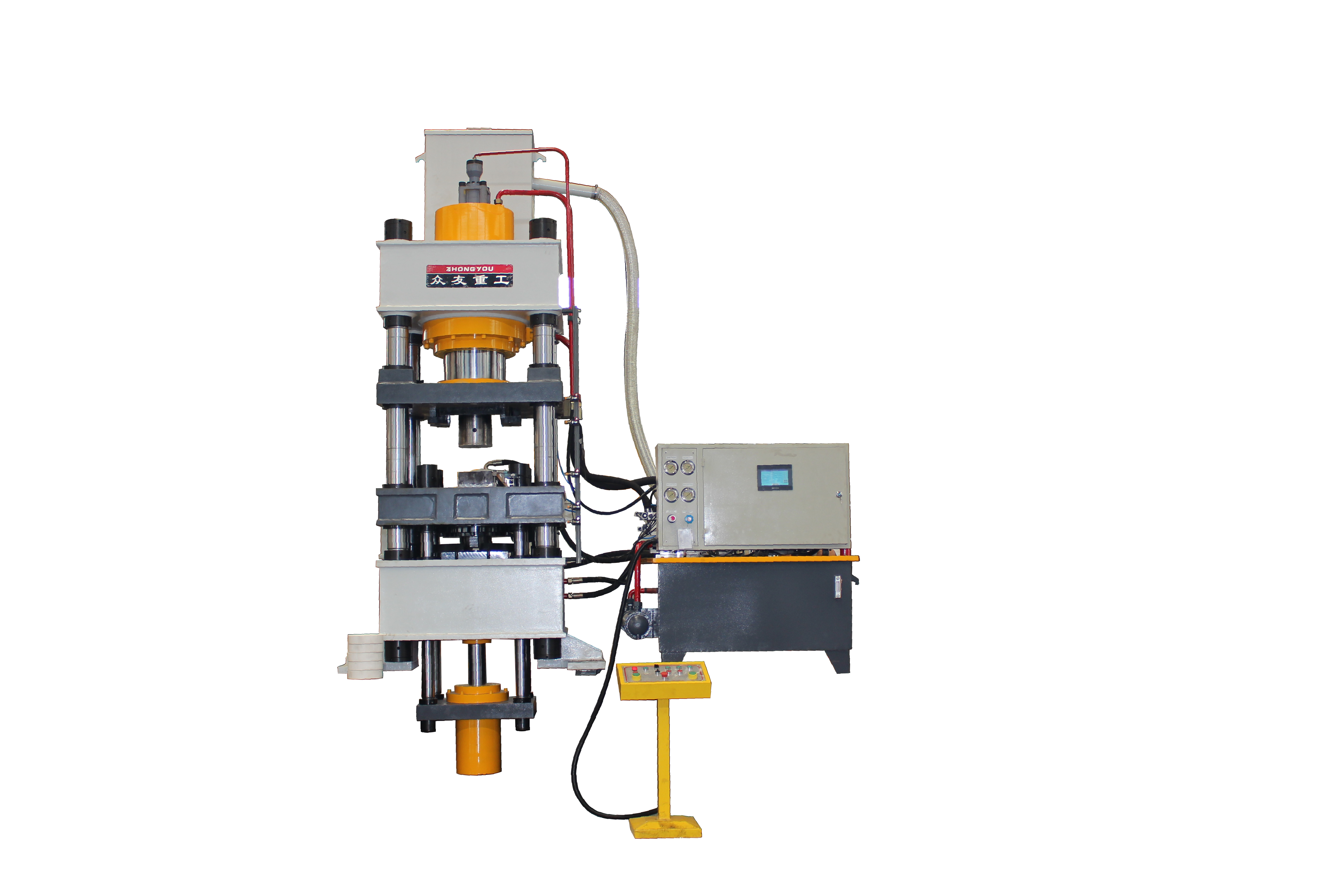 315 ton cattle and sheep licking brick forming hydraulic press