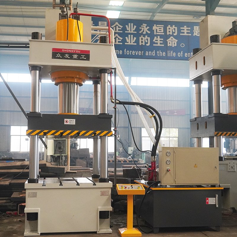 SMC resin manhole cover hot press molding 500 tons hydraulic pressure machine