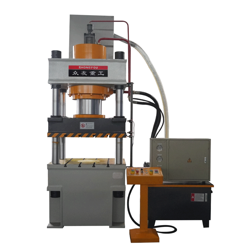 315 ton hydraulic press machine for three-way catalytic converter on a car_Zhongyou Heavy Industry