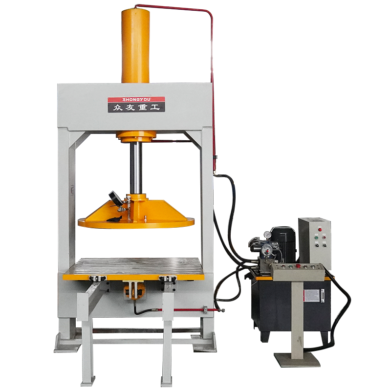 120 ton solid tire press machine