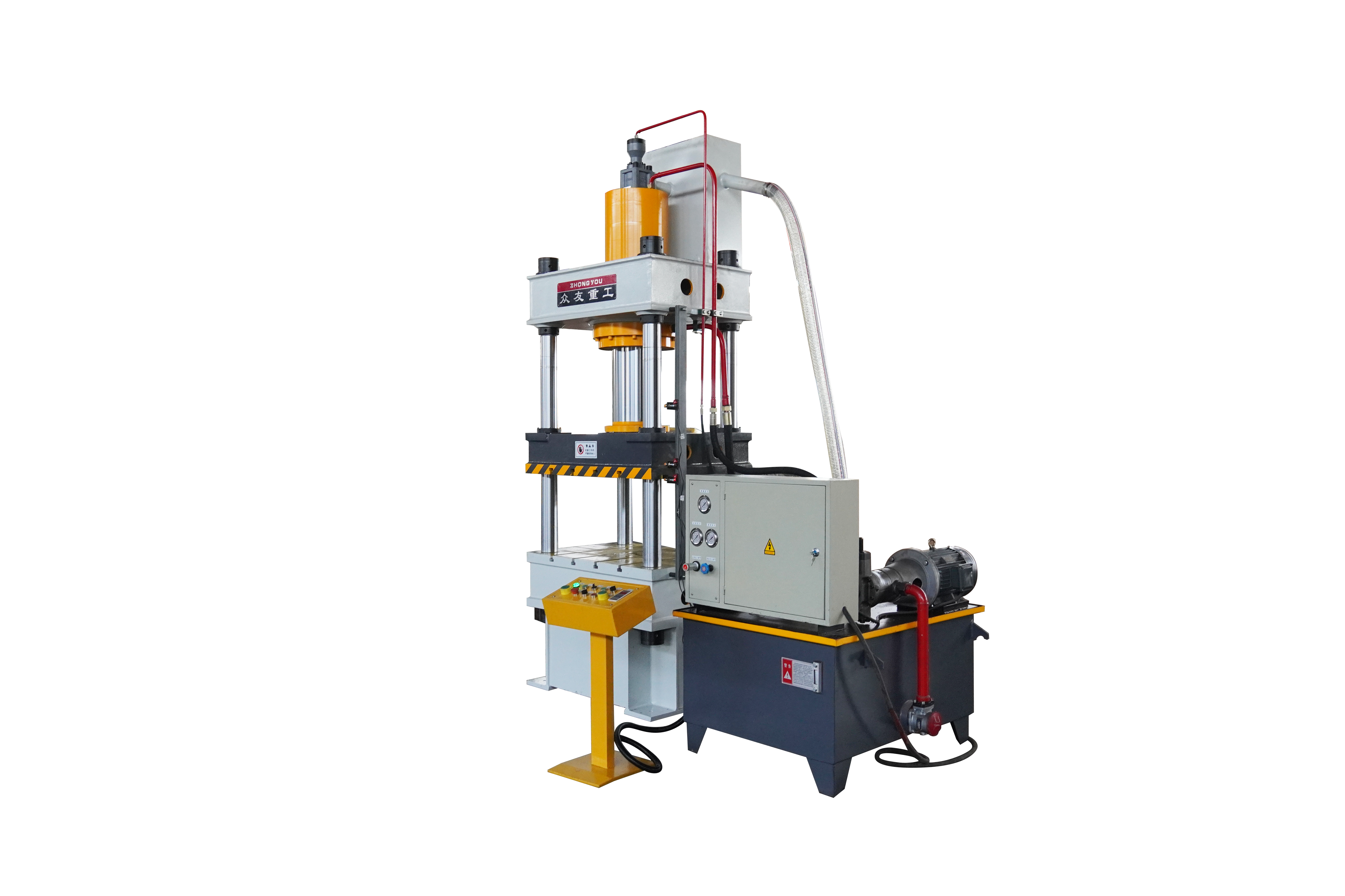 Two 200 ton four column hydraulic presses in stock