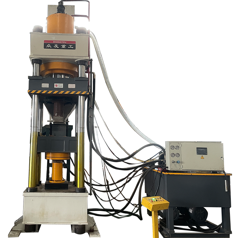 630T livestock salt brick briquetting hydraulic press