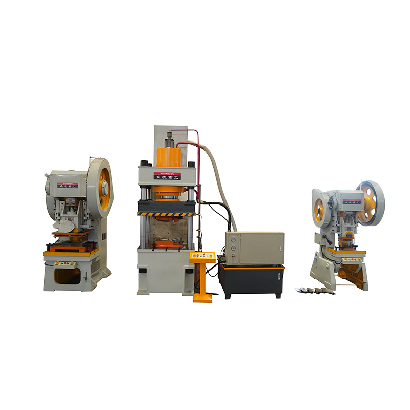 Hydraulic press for shovel production line