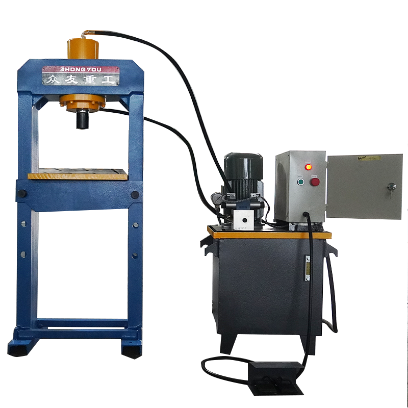 a 40-ton gantry hydraulic press