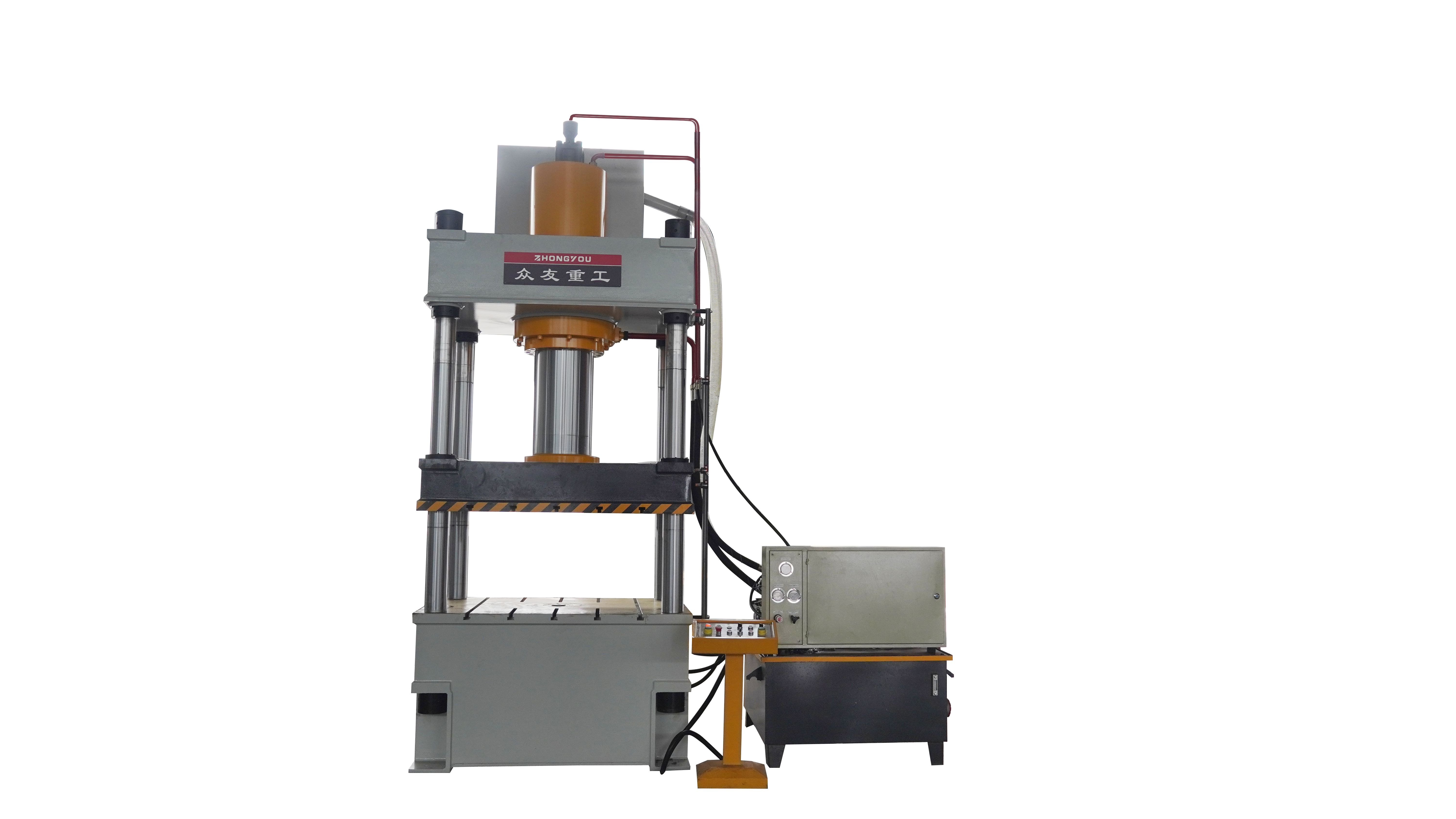 315 tons of four column hydraulic press