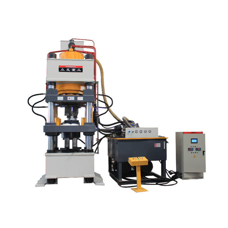 800 tons cattle and sheep brick licking hydraulic press production line