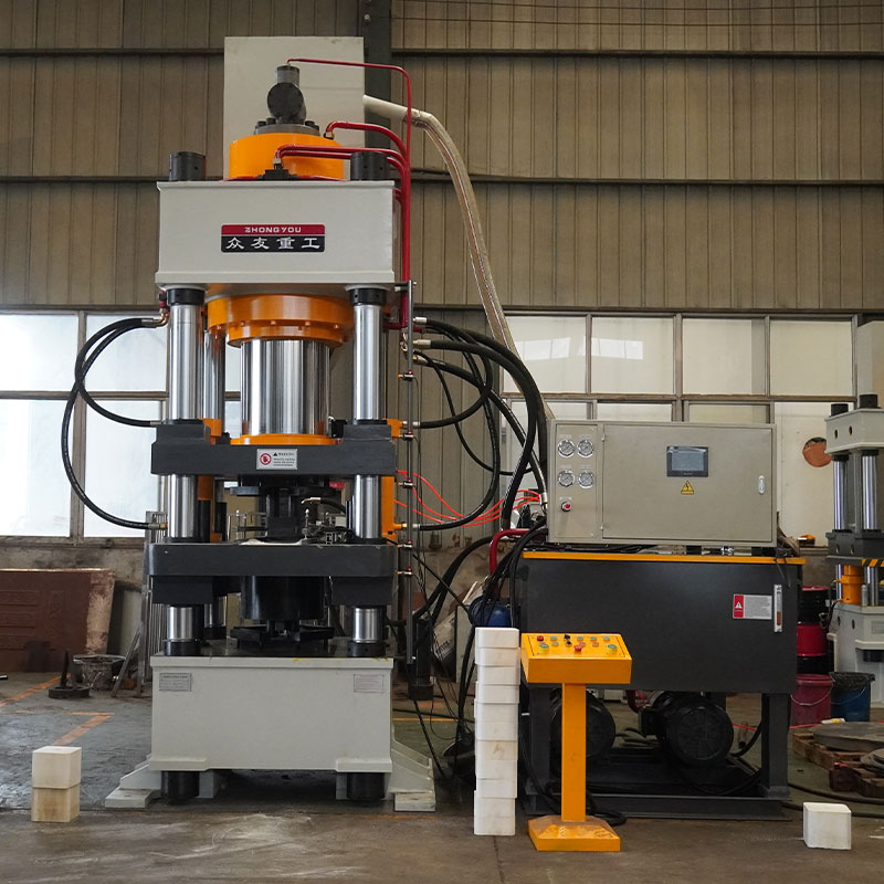 500-ton cattle and sheep licking brick hydraulic press