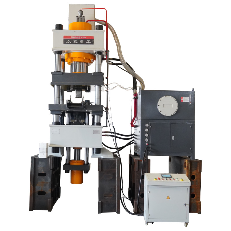 400-ton four-beam and four-column salt brick machine