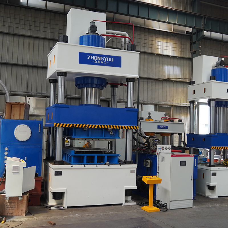 Stainless steel water tank hydraulic press 800 four-column hydraulic presses