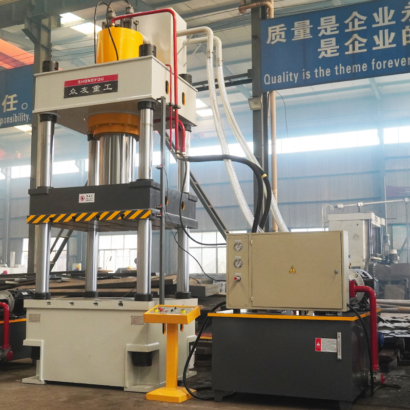 SMC resin manhole cover hot press molding 500 tons hydraulic pressure machine