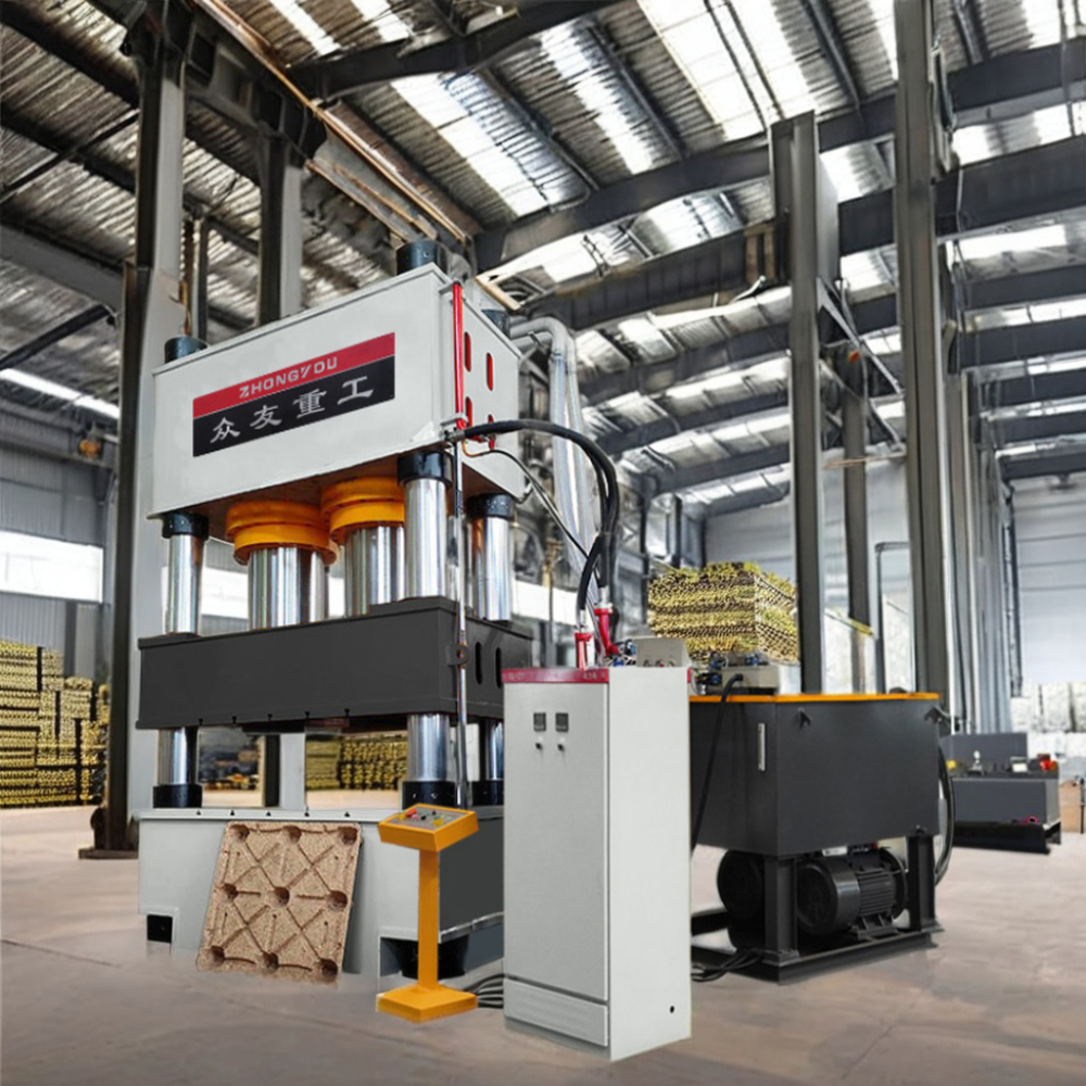  Coconut shell sawdust molding hydraulic press
