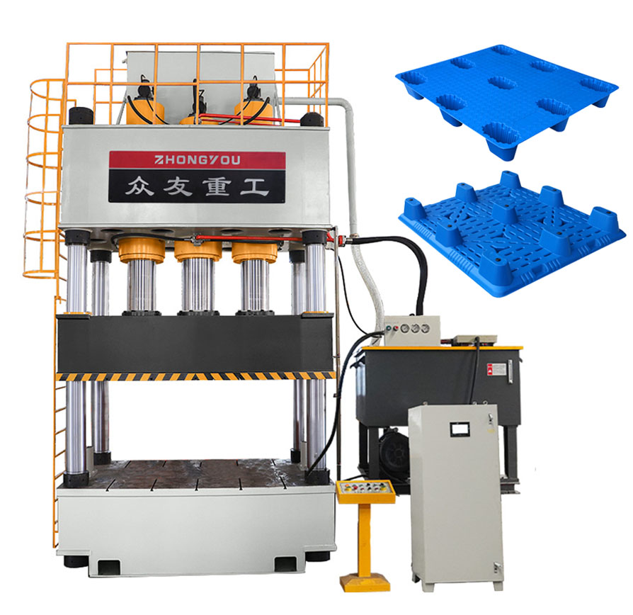 Nine Angle Plastic Pallet Hydraulic Press