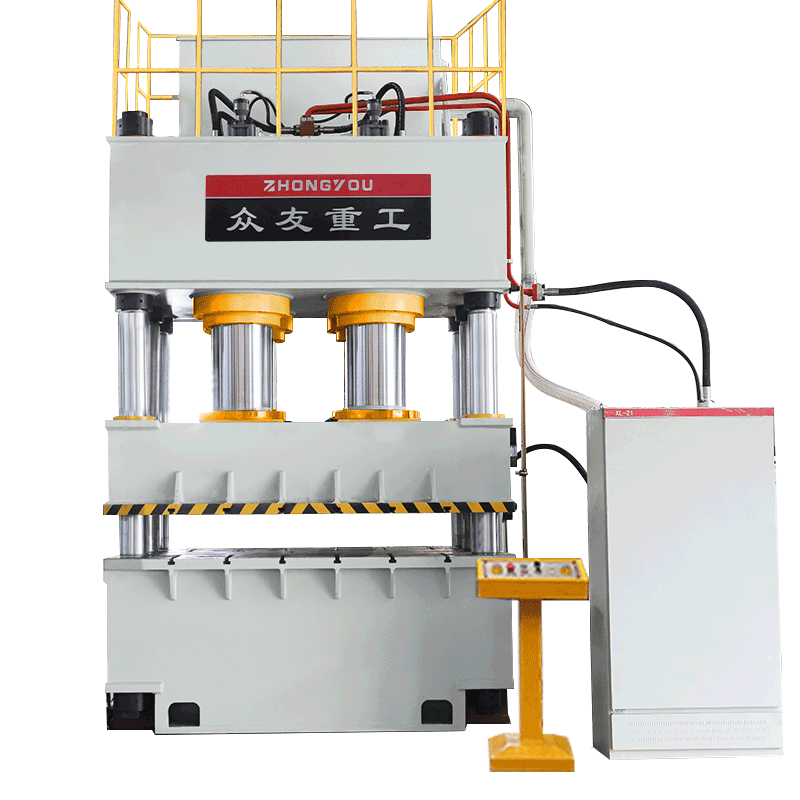 Coconut shell sawdust molding hydraulic press