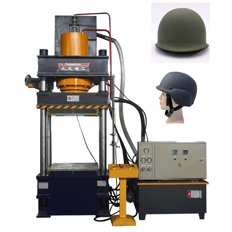Kevlar Fiber Bulletproof Helmet Hydraulic Press Machine