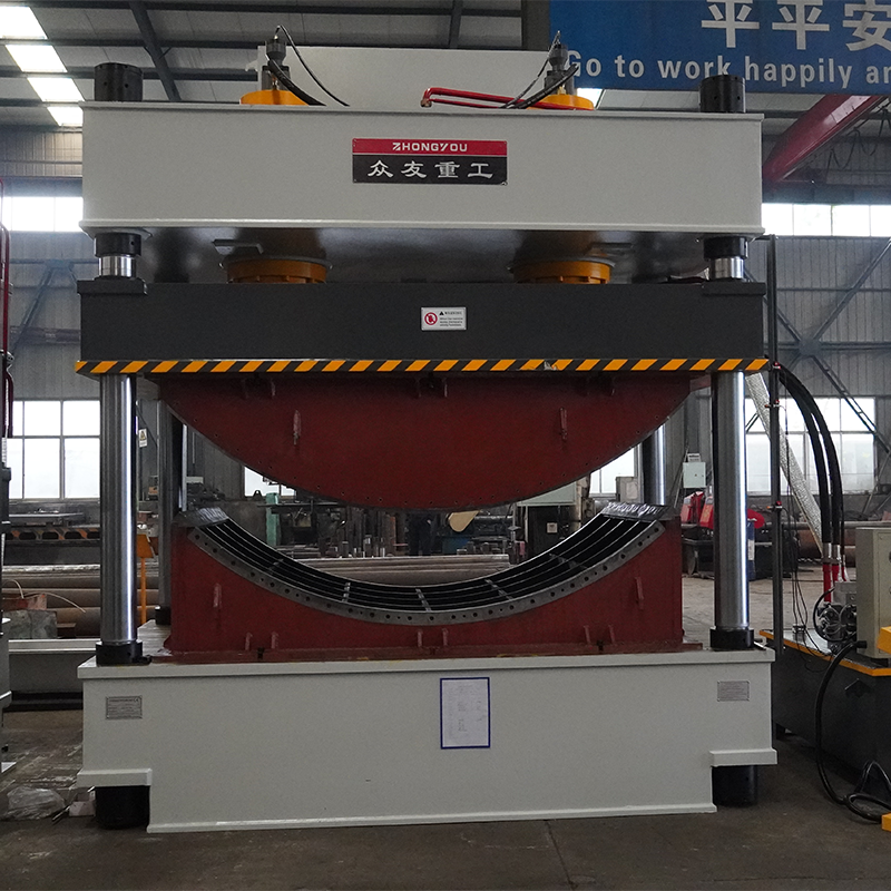 400-ton four-column hydraulic press     Double-Deck Steel Plate Bending Press