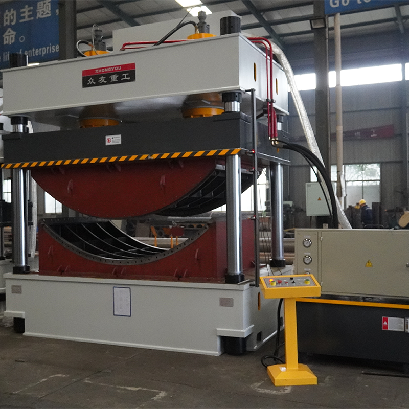 400-ton four-column hydraulic press     Double-Deck Steel Plate Bending Press