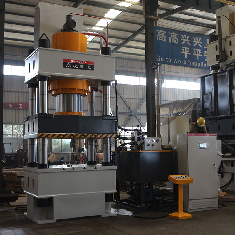 800-Ton Stainless Steel Water Tank Hydraulic Press