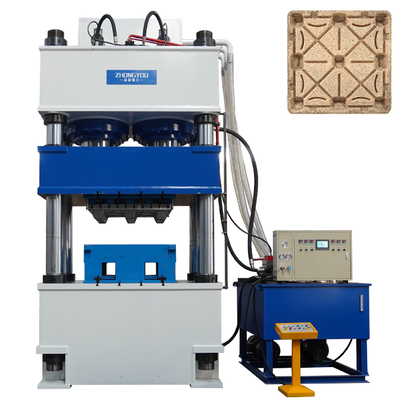 1250-ton Sawdust Pallet Hydraulic Press 