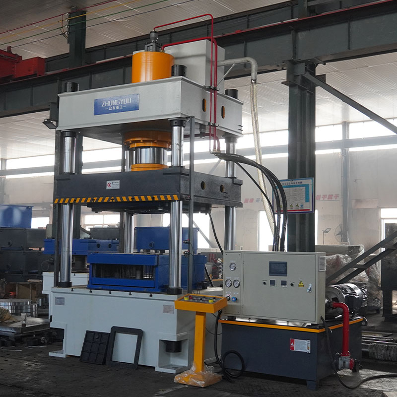 400-ton SMC Manhole Cover Molding Hot Press Machine