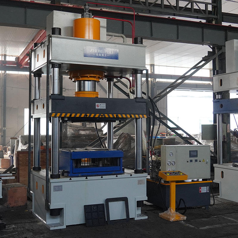 400-ton SMC Manhole Cover Molding Hot Press Machine