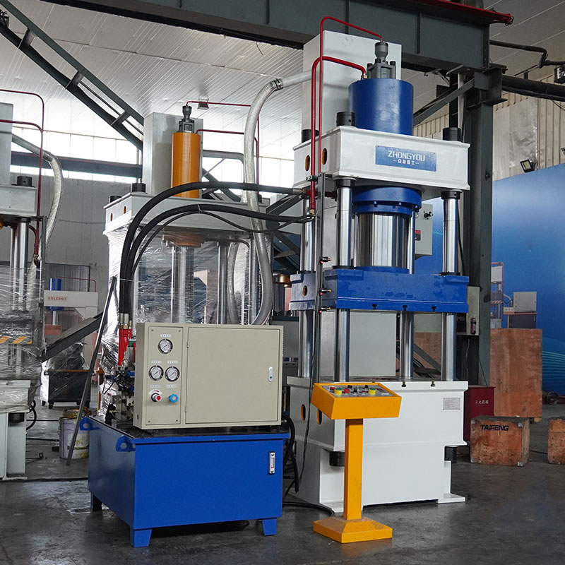 315-ton Three-Beam Four-Column Hydraulic Press  