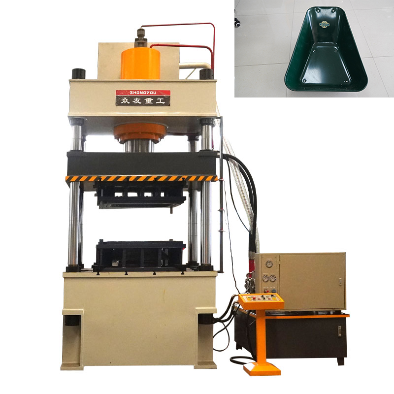 Hydraulic Press for Handcart Body Forming